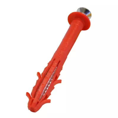 Kołek szybkiego montażu z kołnierzem 6x60mm 30szt. z 4-stronną strefą rozporu Amex