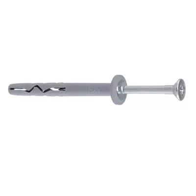 Kołek szybkiego montażu z kołnierzem 6x60mm 40szt. Klimas