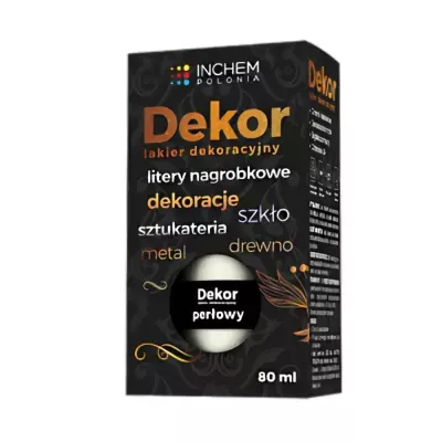 Lakier dekoracyjny Dekor perłowy 80ml Inchem