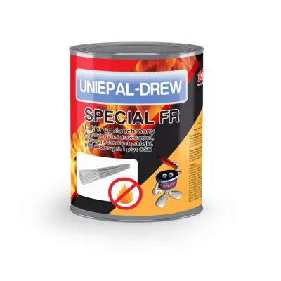 Lakier do drewna ognioochronny Uniepal Drew Specjal FR mat 5l ADW
