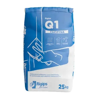 Masa szpachlowa Q1 Zaczyna 25 kg Rigips