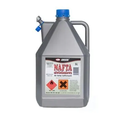 Nafta oświetleniowa 5l do lamp naftowych Anser