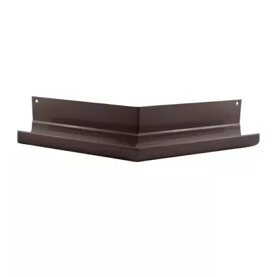Narożnik rynny zewnętrzny R50 135° RAL8019 brąz Renoplast