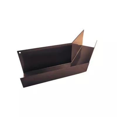 Narożnik rynny zewnętrzny RK65 135° RAL8019 brąz Renoplast