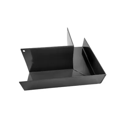 Narożnik rynny zewnętrzny RK65 90° RAL7037 grafit Renoplast