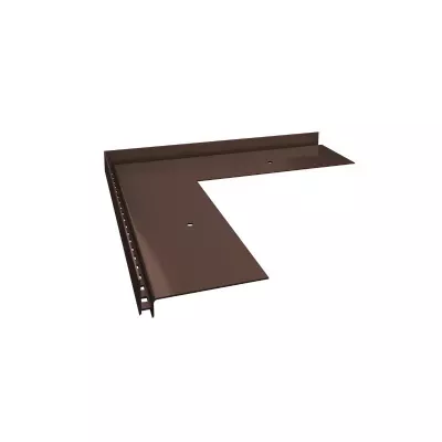 Narożnik schodowy zewnętrzny SW 90° MAXI RAL8019 brąz Renoplast