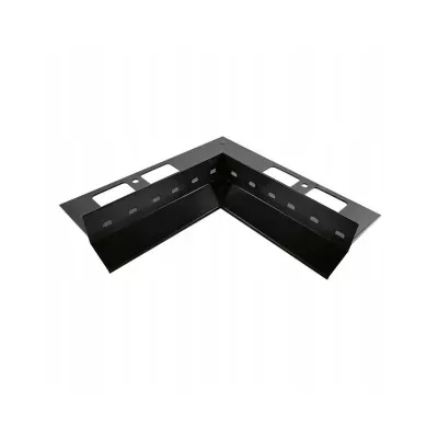 Narożnik wewnętrzny D25 90° RAL7024 grafit Renoplast