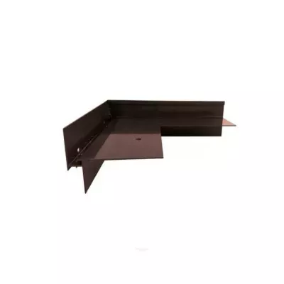Narożnik wewnętrzny prawy 90° łączący profile W35 PLUS/W35B RAL8019 brąz Renoplast