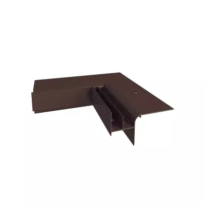 Narożnik wewnętrzny W20R 90° RAL8019 brąz Renoplast