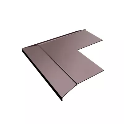 Narożnik zewnętrzny K10 90° RAL8019 brąz Renoplast
