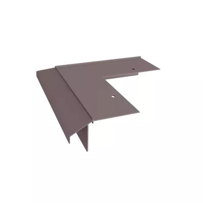 Narożnik zewnętrzny K10R 90° RAL8019 brąz Renoplast