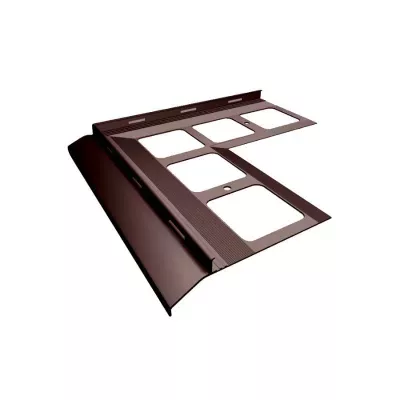 Narożnik zewnętrzny K20 90° RAL8011 brąz Renoplast