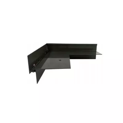 Narożnik zewnętrzny prawy 90° łączący profile W35 PLUS/W35B RAL7024 grafit Renoplast