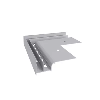 Narożnik zewnętrzny W20 90° RAL7037 szary Renoplast