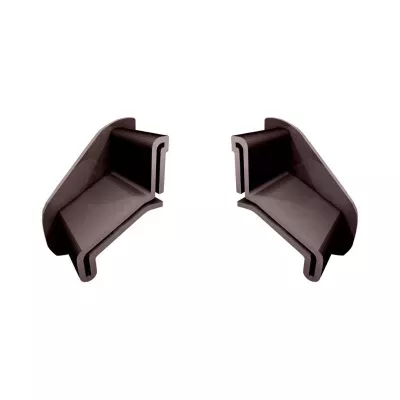 Odbojnik przyścienny OPK20/OPK20R L+P RAL8019 brąz Renoplast