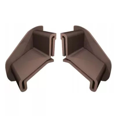Odbojnik przyścienny OPK30/OPK40 L+P RAL8019 brąz Renoplast