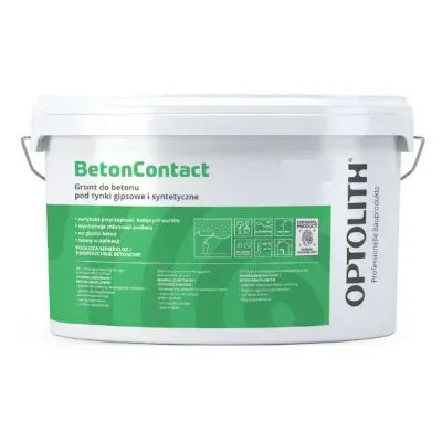 Optolith BetonContact 10kg grunt do niechłonnych podłoży mineralnych OPTOGRUNT