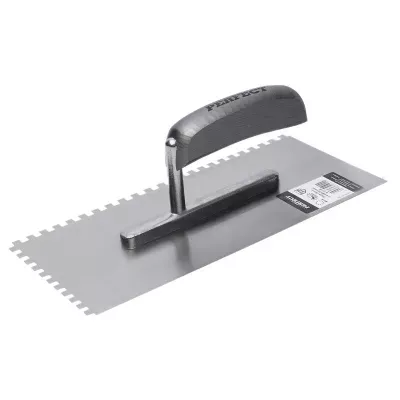 Paca nierdzewna 280x128mm ząb 6x6mm uchwyt drewniany S-73106 Stalco