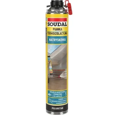 Piana pistoletowa termoizolacyjna natryskowa 700ml Soudal