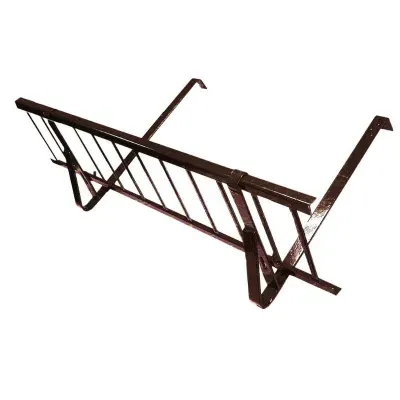 Płotek przeciwśniegowy 2mb brąz ciemny 20x200cm RAL8017 Koramic