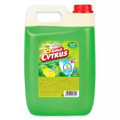Płyn do naczyń Gold Cytrus 5l cytryna