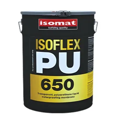 Płynna membrana poliuretanowa ISOFLEX-PU 650 przezroczysta 5kg ISOMAT