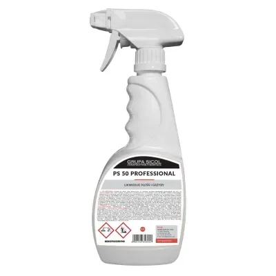 Oryginalne opakowanie: Preparat do usuwania grzybów i pleśni PS 50 Professional 0,5l Grupa Sicol