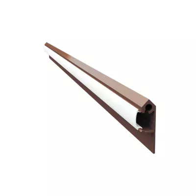 Profil cokołowy 2mb C LED RAL8019 brąz Renoplast