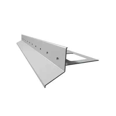 Profil okapowy prosty D25 2mb RAL7037 szary Renoplast