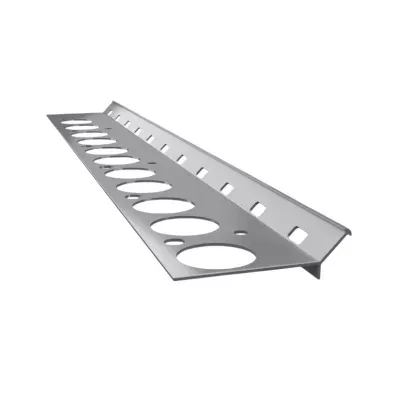 Profil schodowy prosty V2 2mb aluminium niemalowane Renoplast
