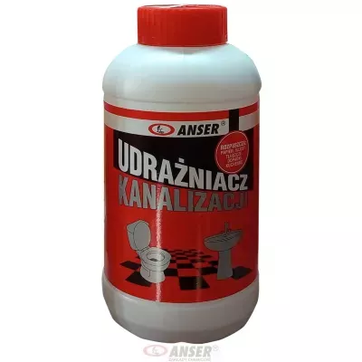 Soda kaustyczna udrażniacz kanalizacji 1kg Anser