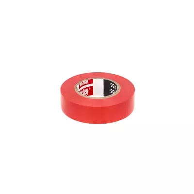 Taśma izolacyjna PCV 19mmx20m czerwona Scley