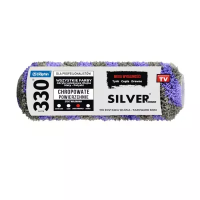 Wałek malarski Silver 18cm/20mm seria 330 microfiber twist Blue Dolphin