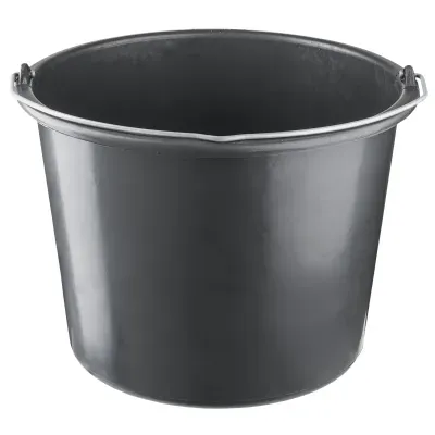Wiadro budowlane 16l czarne Hardy