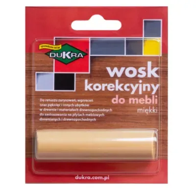 Wosk korekcyjny do mebli sosna 14g Dukra