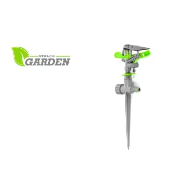 Oryginalne opakowanie: Zraszacz ogrodowy obrotowy pulsacyjny Stalco Garden