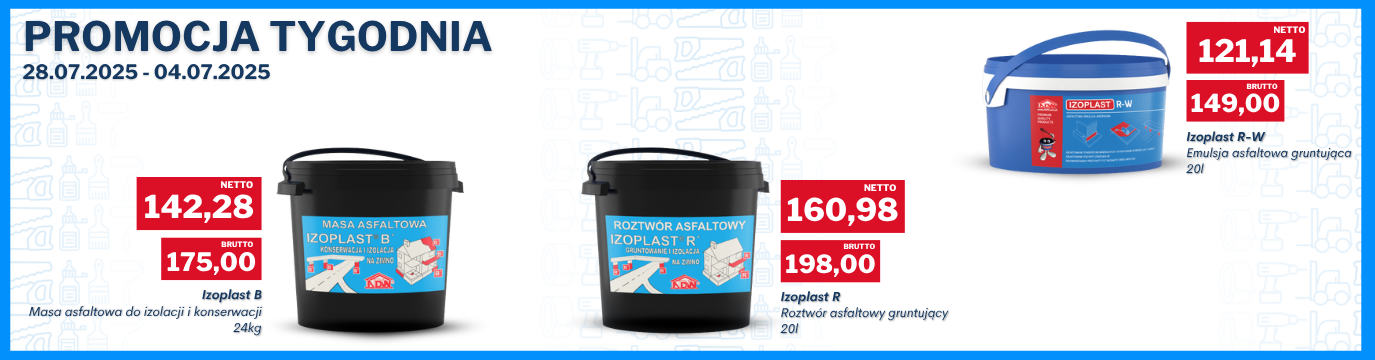 Produkty marki ADW do hydroizolacji pionowych i poziomych