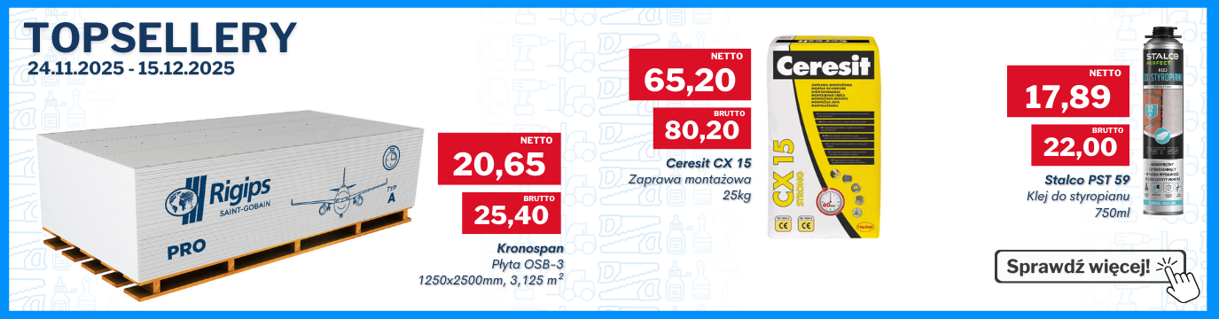 Topseller - najlepiej sprzedające się produkty w naszym sklepie internetowym