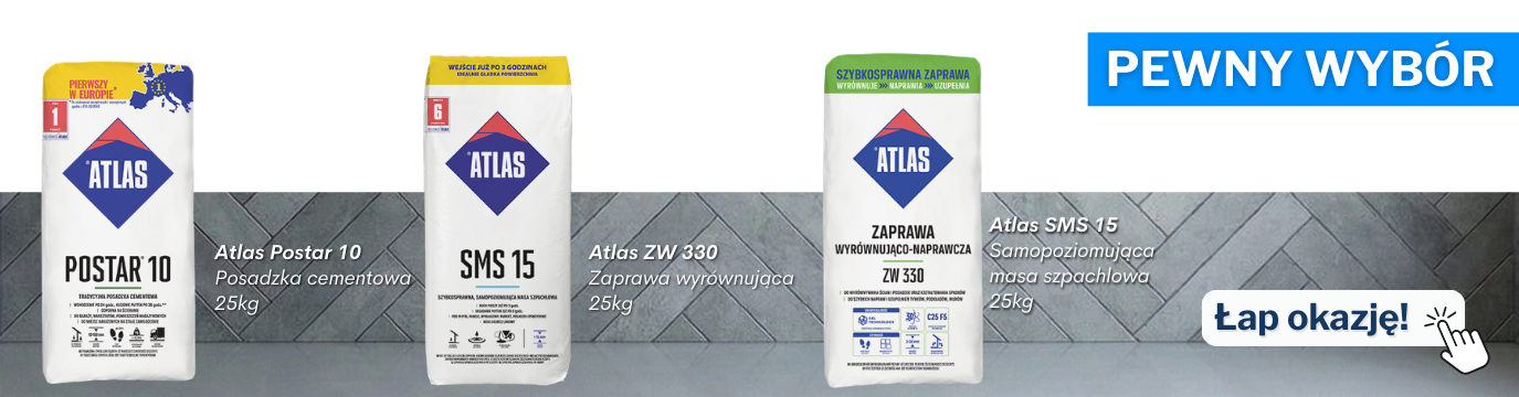 Pewny wybór - produkty do posadzek marki Atlas