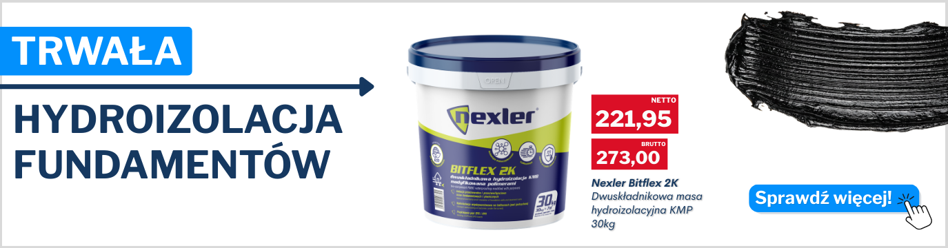 Fydroizolacja fundamentów Nexler