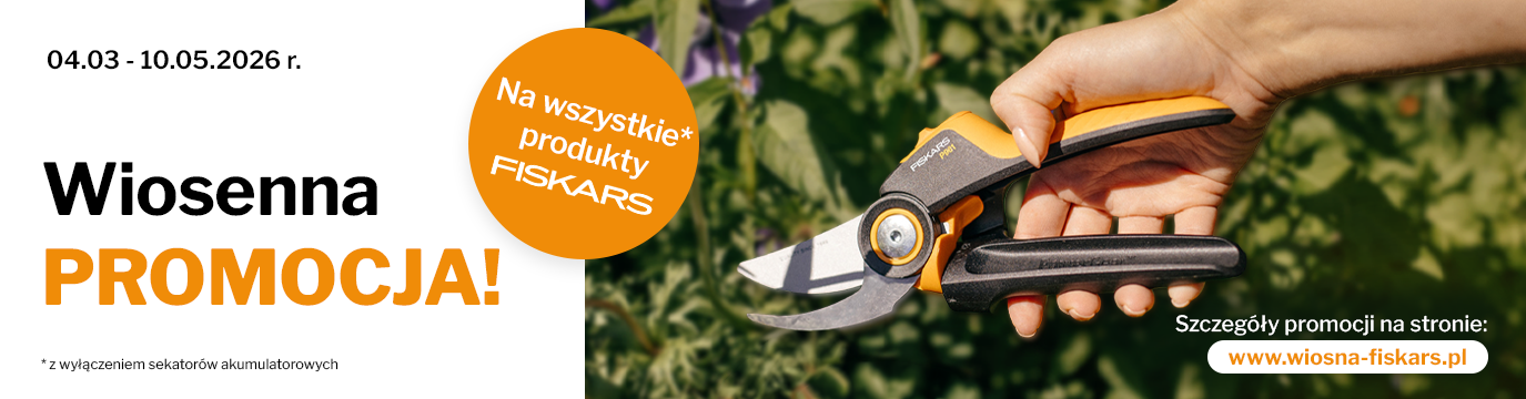 Wiosenna promocja z produktami marki Fiskars