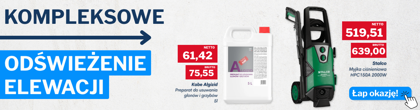 Super okazja, by odświeżyć elewację z markami Kabe i Stalco