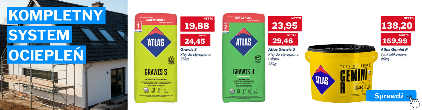 Kompleksowy system ociepleń z marką Atlas