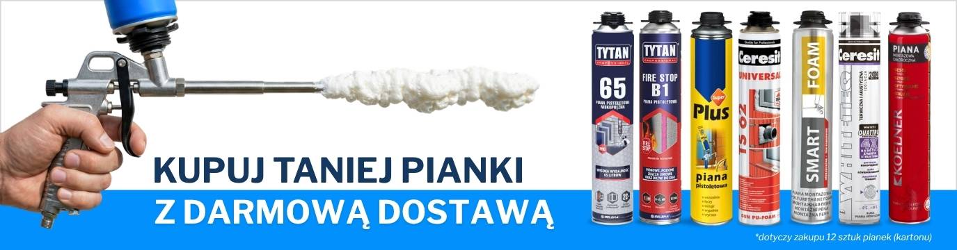 Pianki w zestawie 12 szt. z darmową dostawą.