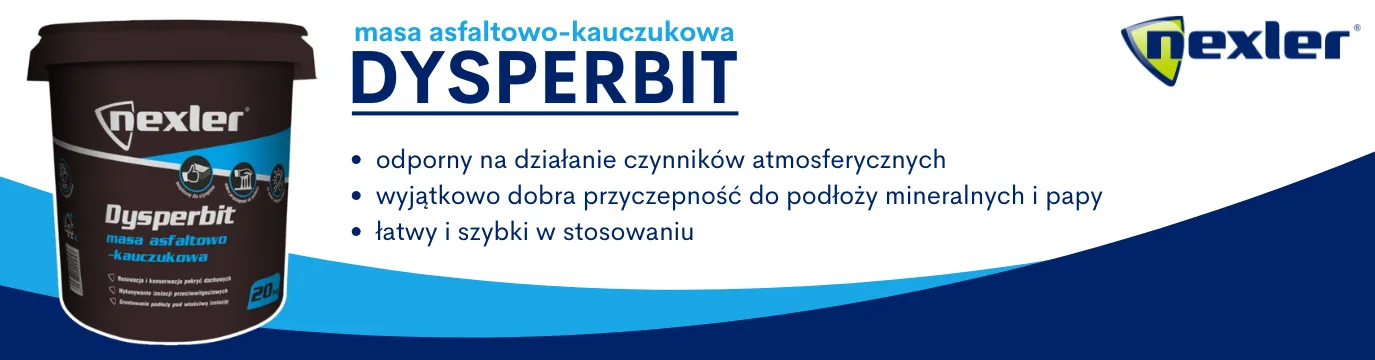 Nexler dysperbit masa asfaltowo-kauczukowa