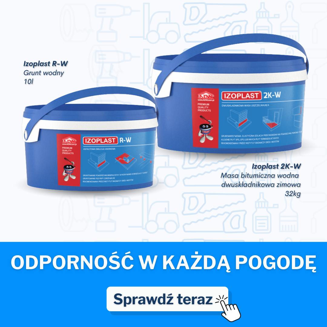 Produkty marki ADW do hydroizolacji