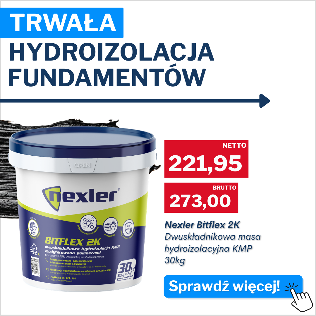 Fydroizolacja fundamentów Nexler