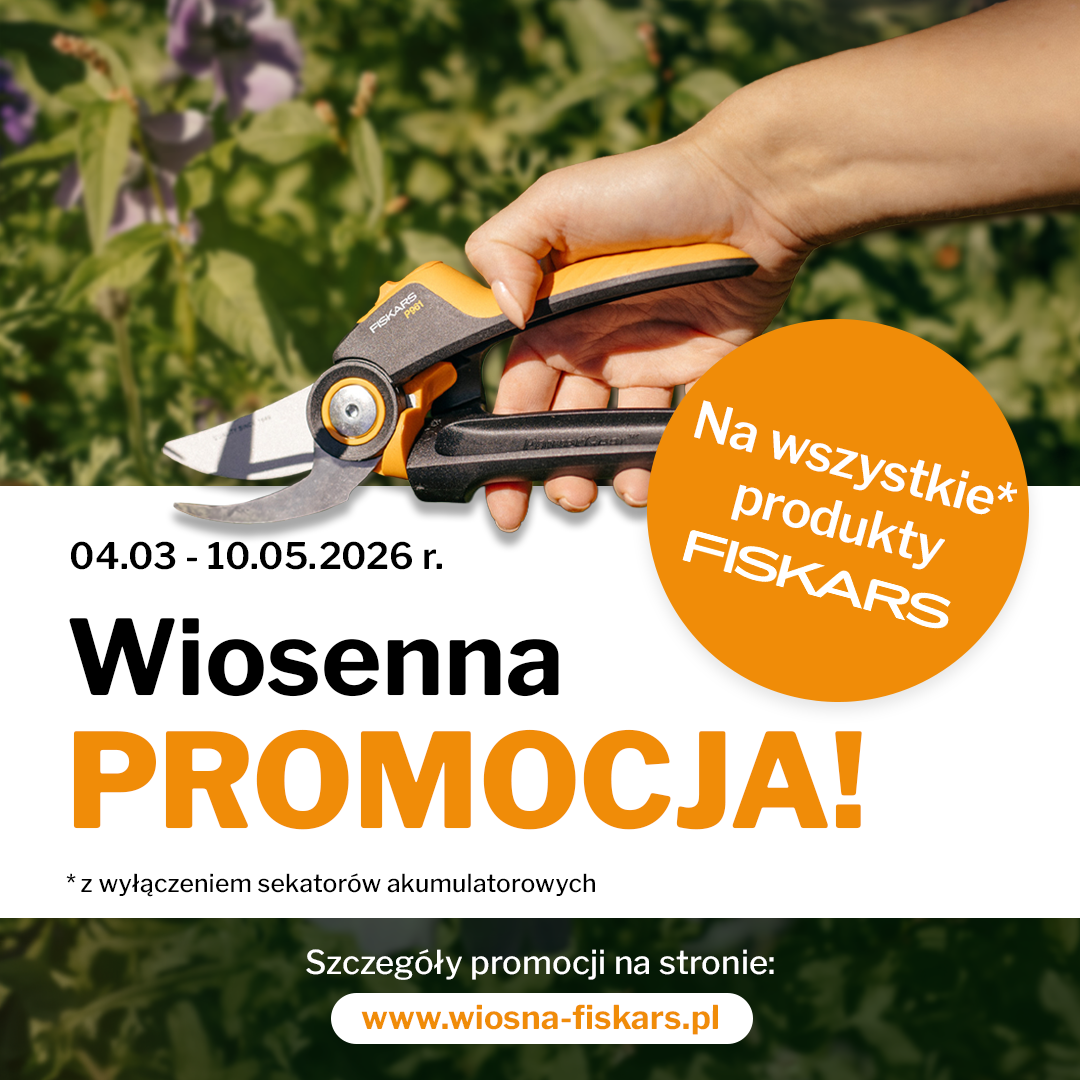 Wiosenna promocja z produktami marki Fiskars