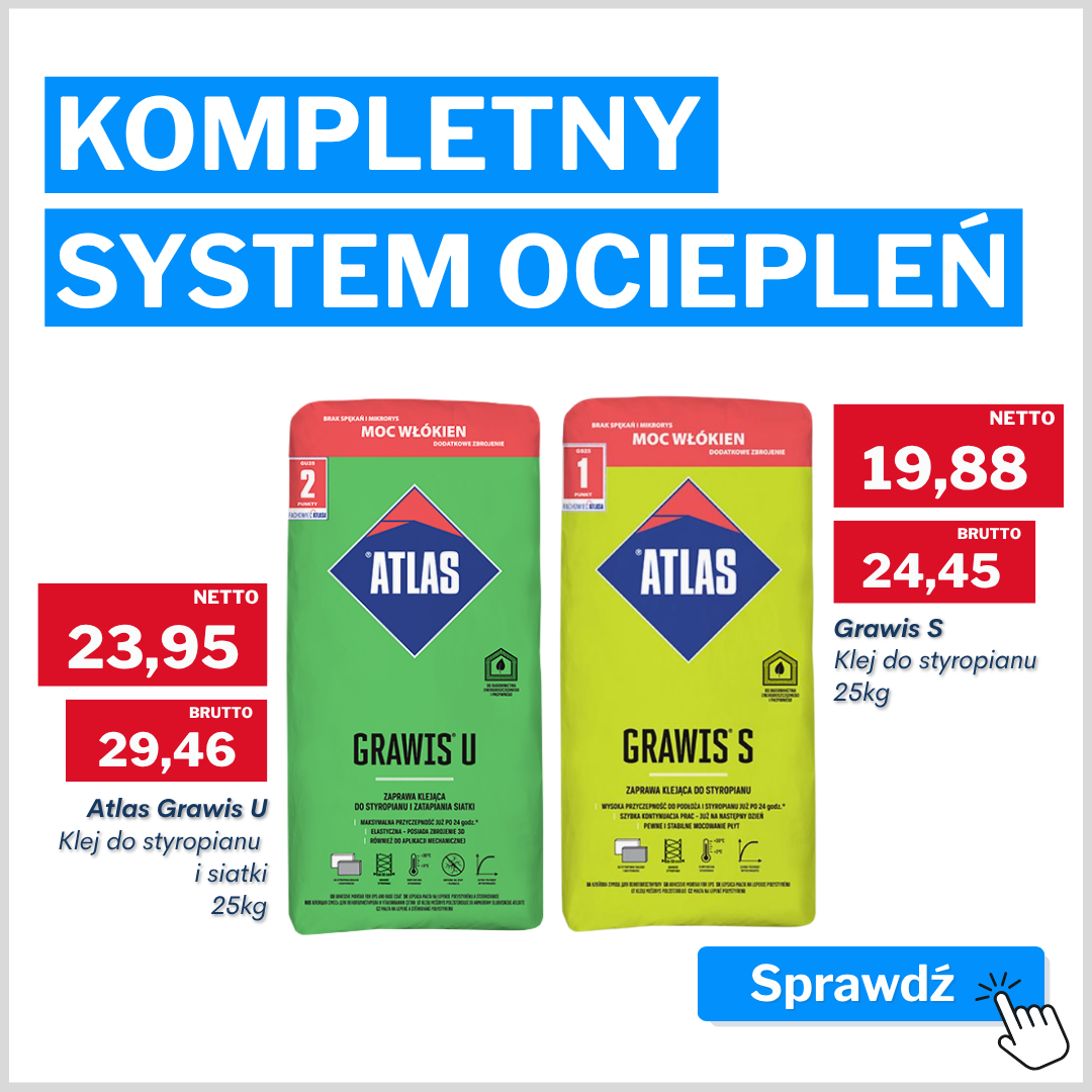 Kompleksowy system ociepleń z marką Atlas