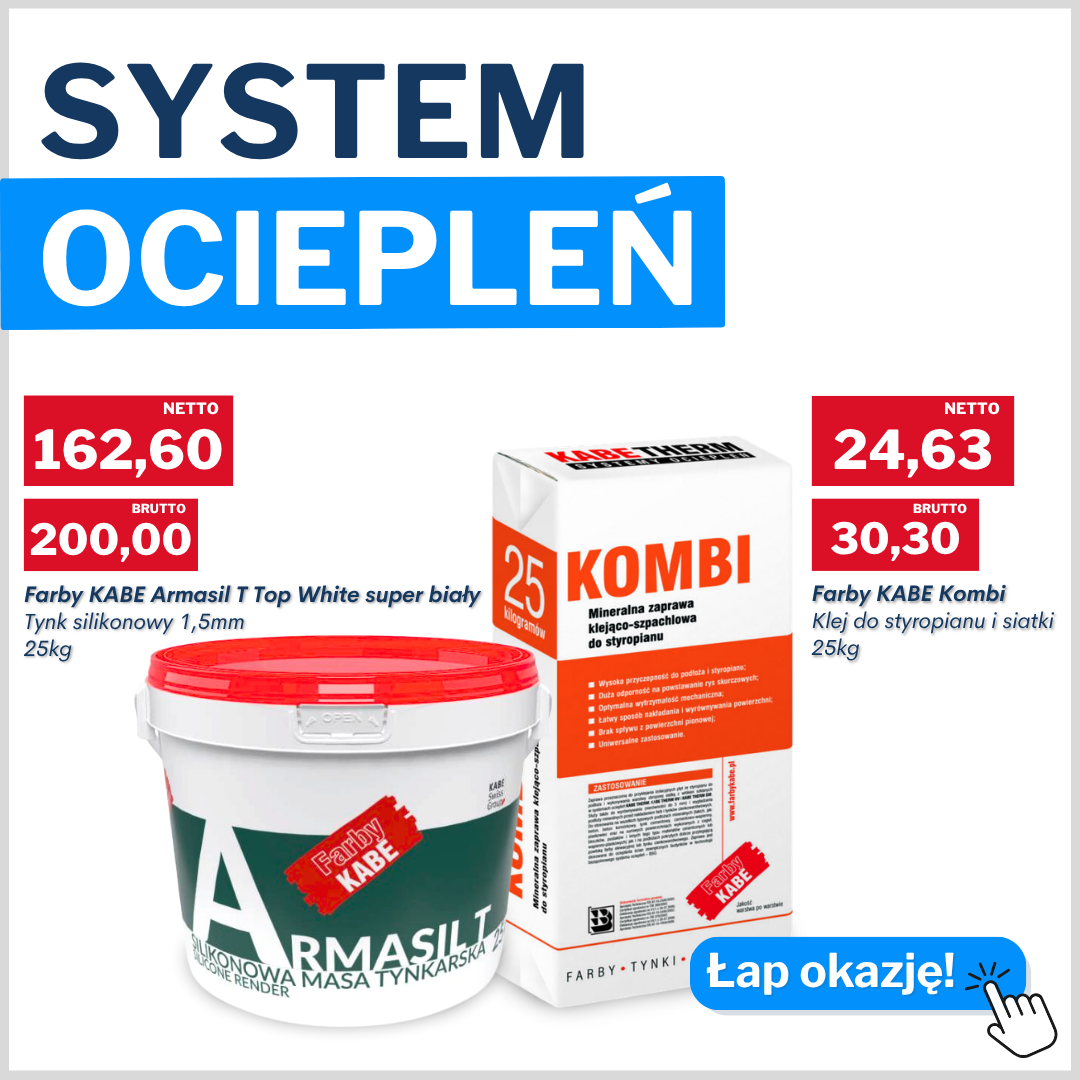 Farby Kabe system ociepleń ETICS